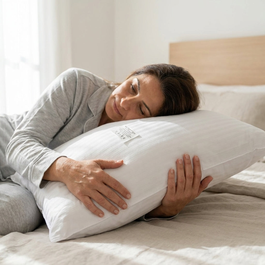 Μαξιλάρι ύπνου σε διάσταση 50Χ70 από microfiber αφράτο #ekfrasis