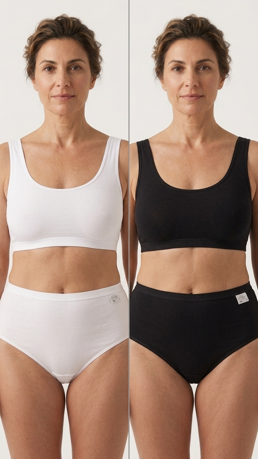 Women's 3/4 Classic Wide Elastic Seamless Briefs #0304 