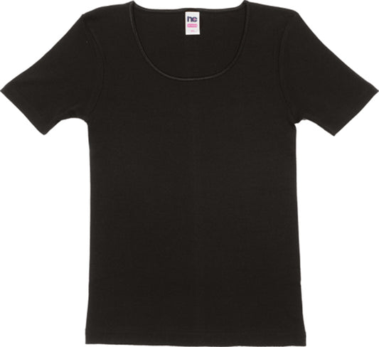 Μπλουζάκι γυναικείο βαμβακερό με κοντό μανίκι #68-68M