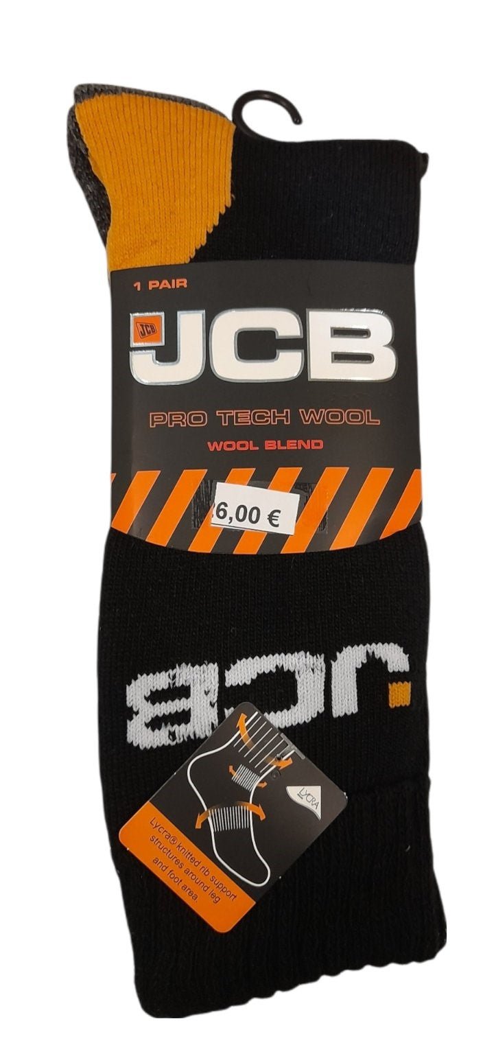 Μάλλινη ανδρική κάλτσα εργασίας χονδρή set 4-pack #JCB150