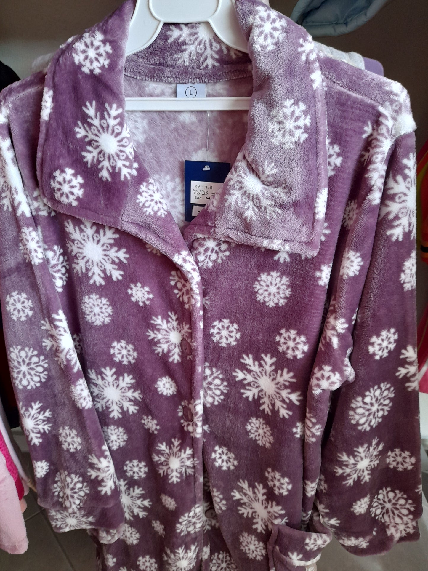 Ρόμπα κουμπί Γυναικεία fleece #2812