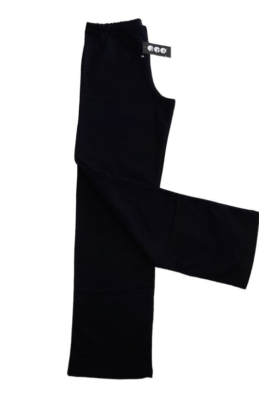 Παντελόνι ελαστικό, απλό ίσιο χειμερινό με επένδυση φανέλα #0219