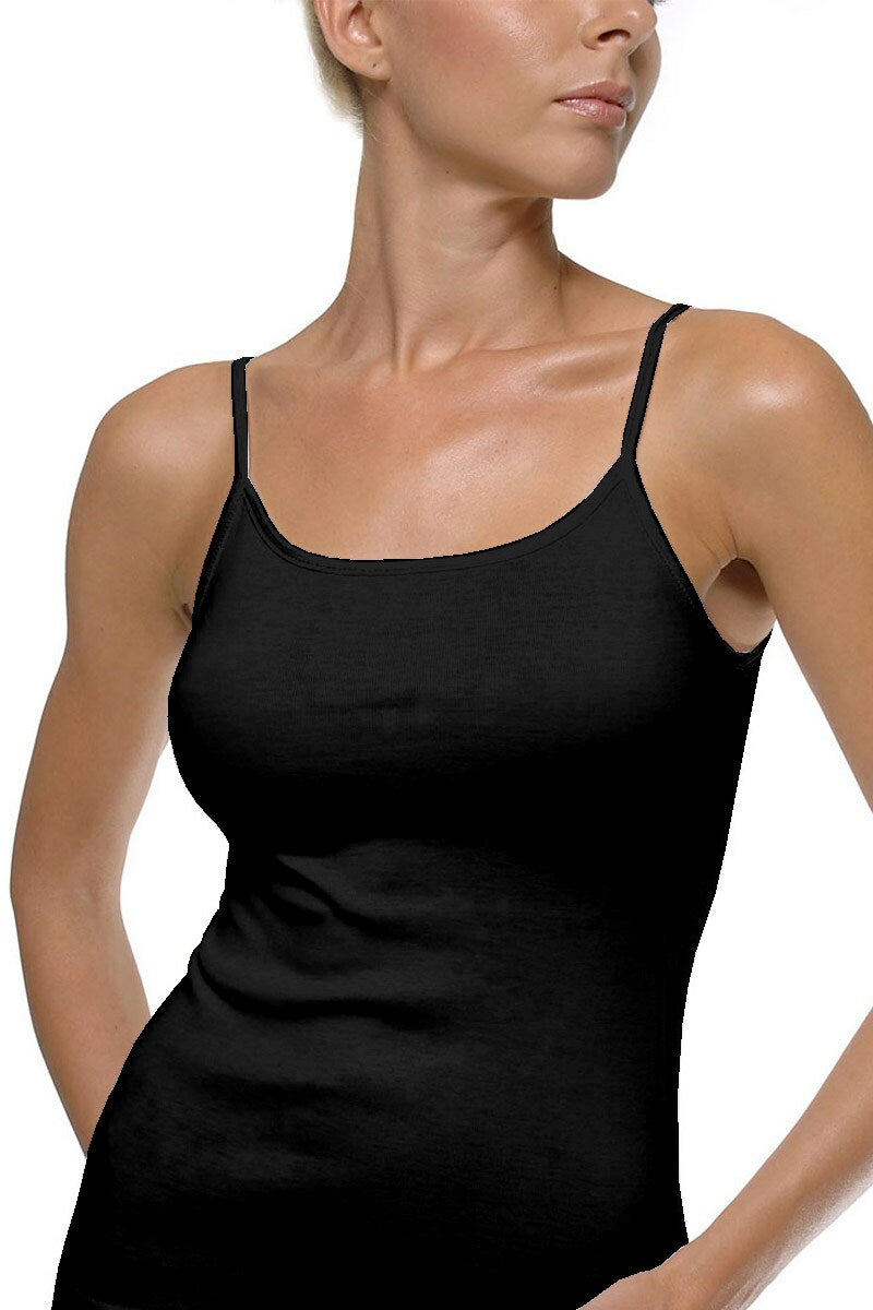 Τοπ cotton/modal με μονή τιράντα #0478