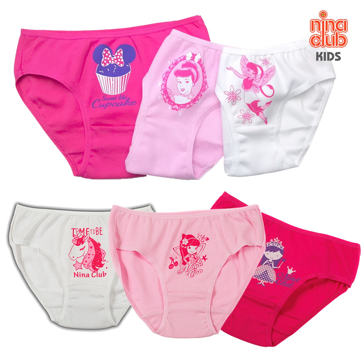 3-pack Κυλοτάκι βαμβακερό με τύπωμα παιδικό- εφηβικό #413
